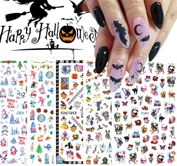 christmas & halloween nail stickers set 3d self-adhesive stickers for women girls kids diy nail salon manicure tip, Black
christmas & halloween nail stickers set 3d self-adhesive stickers for women girls kids diy nail salon manicure tip, Black