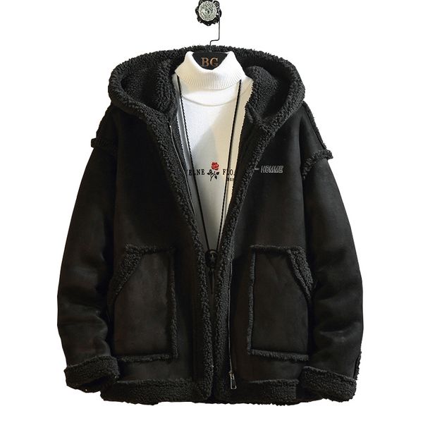 new 2020 men jacket coats thicken warm winter windproof jackets casual mens cashmere parka hooded outwear cotton-padded jacket, Black
new 2020 men jacket coats thicken warm winter windproof jackets casual mens cashmere parka hooded outwear cotton-padded jacket, Black