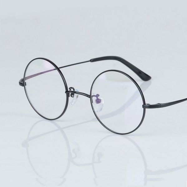 width-136 artistic retro circularl titanium women eyewear eyeglasses frames men myopia computer goggles reading glasses frames, Black
width-136 artistic retro circularl titanium women eyewear eyeglasses frames men myopia computer goggles reading glasses frames, Black