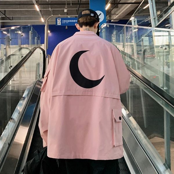 men's jackets a2021 autumn korean men casual jacket fall loose web celebrity baseball trend long sleeve fat, Black;brown
men's jackets a2021 autumn korean men casual jacket fall loose web celebrity baseball trend long sleeve fat, Black;brown