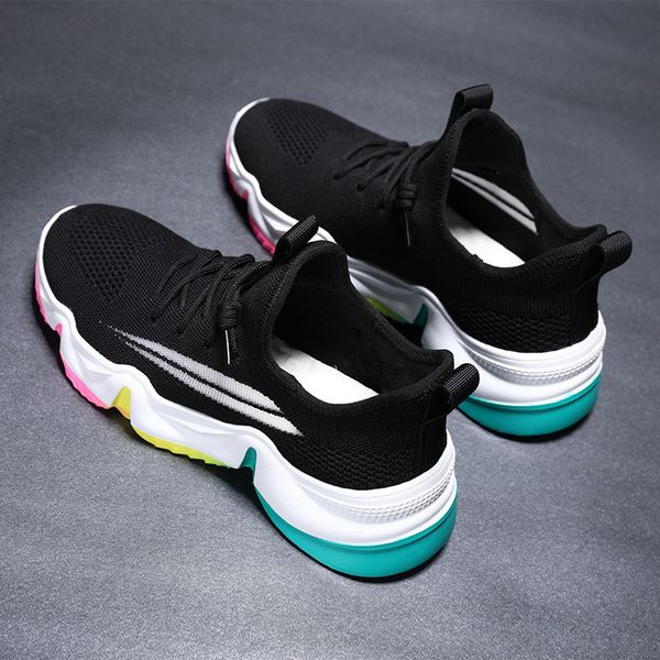 fashion summer women's flat shoes breathable mesh casual shoes woman lace-up ladies tenis feminino, Black
fashion summer women's flat shoes breathable mesh casual shoes woman lace-up ladies tenis feminino, Black