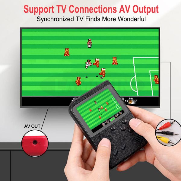 3 inch mini handheld game console retro portable video game console 400 sup games 8bit players gamepads led screen for kids gift
3 inch mini handheld game console retro portable video game console 400 sup games 8bit players gamepads led screen for kids gift