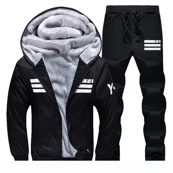 tracksuits men 2018 men's winter tracksuit set solid suit men track suits sets coat+pants outwear baseball jacket and sweatpant, Gray
tracksuits men 2018 men's winter tracksuit set solid suit men track suits sets coat+pants outwear baseball jacket and sweatpant, Gray