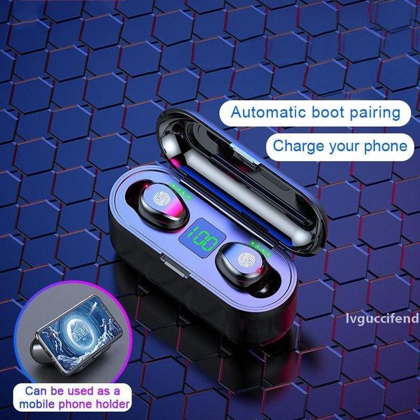 tws 5.0 earphone f9 wireless earbuds mini bluetooth v5.0 headphone led display with 2000mah power bank music sports headset with microphone
tws 5.0 earphone f9 wireless earbuds mini bluetooth v5.0 headphone led display with 2000mah power bank music sports headset with microphone