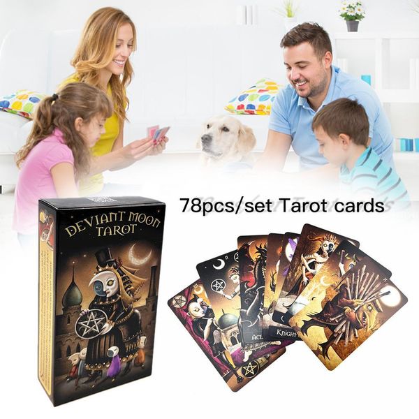 78pcs tarot cards english card party english version for cards deck moon table family games entertainment game deviant board pcpqm
78pcs tarot cards english card party english version for cards deck moon table family games entertainment game deviant board pcpqm