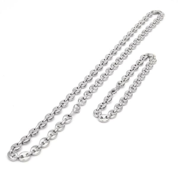 hip hop iced out bling coffee bean chain simple wild charm necklace party essential personality necklace jewelry gifts, Silver
hip hop iced out bling coffee bean chain simple wild charm necklace party essential personality necklace jewelry gifts, Silver