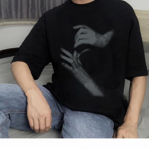 20ss summer hand finger printed tee high street skateboard short sleeves hip hop t-shirt fashion men women tee breathable hfymtx766, White;black
20ss summer hand finger printed tee high street skateboard short sleeves hip hop t-shirt fashion men women tee breathable hfymtx766, White;black