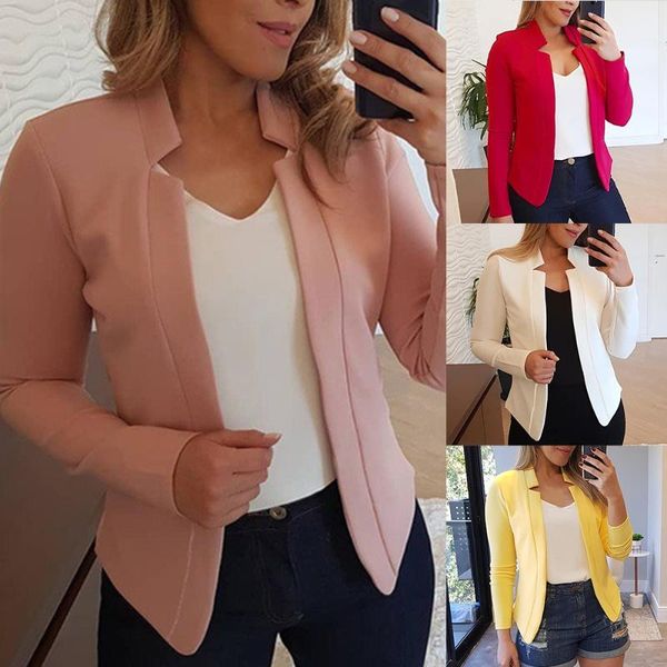 brand women blazer fashion spring business formal blazers lady office casual suit solid jackets coat long-sleeved slim blazer, White;black
brand women blazer fashion spring business formal blazers lady office casual suit solid jackets coat long-sleeved slim blazer, White;black