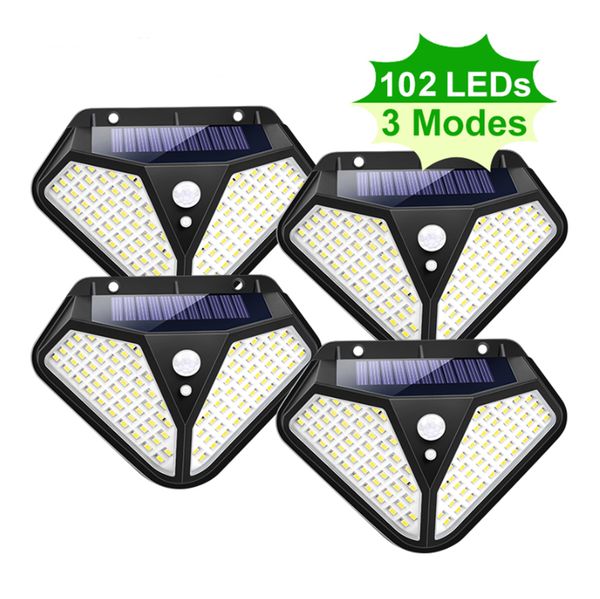 102leds solar light outdoor lamp powered sunlight 3 modes pir motion sensor for garden decoration wall street
102leds solar light outdoor lamp powered sunlight 3 modes pir motion sensor for garden decoration wall street