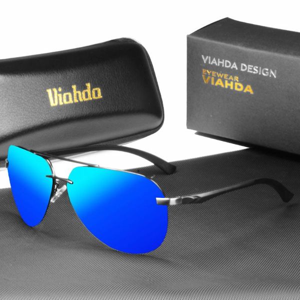 viahda new sunglasses mens/women polarized sunglasses outdoor driving classic mirror sun glasses men metal frame uv400 eyewear, White;black
viahda new sunglasses mens/women polarized sunglasses outdoor driving classic mirror sun glasses men metal frame uv400 eyewear, White;black