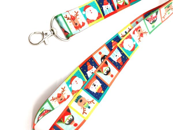 cartoon santa claus christmas tree lanyard neck strap card bus id holders with key chain, Silver
cartoon santa claus christmas tree lanyard neck strap card bus id holders with key chain, Silver