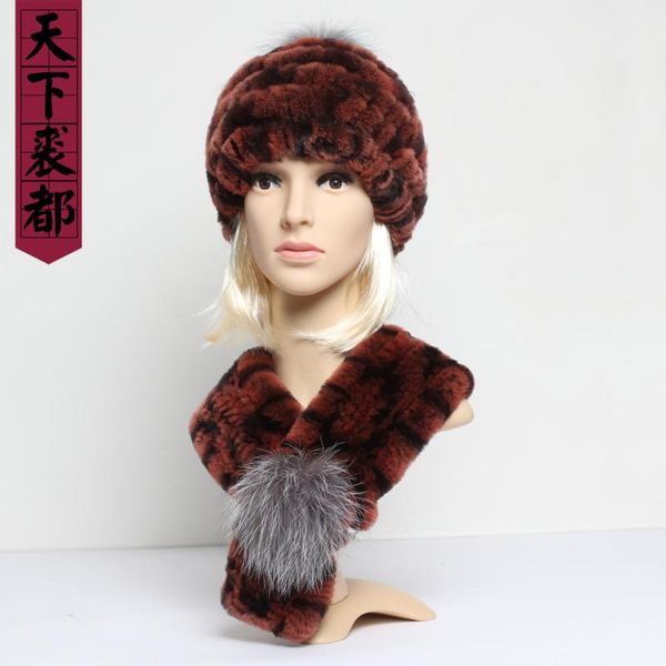 2020 winter lady natural real rex fur hat scarf set women knitted thick warm soft genuine fur muffler hat sets, Blue;gray
2020 winter lady natural real rex fur hat scarf set women knitted thick warm soft genuine fur muffler hat sets, Blue;gray