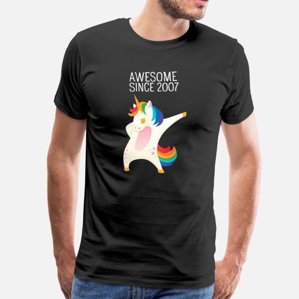 awesome since 2007 dabbing unicorn dab dance t shirt men print tee shirt s-xxxl normal fit basic spring autumn pattern shirt
awesome since 2007 dabbing unicorn dab dance t shirt men print tee shirt s-xxxl normal fit basic spring autumn pattern shirt