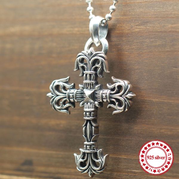 s925 sterling silver men's pendant personality classic fashion retro punk style hollow flame cross shape jewelry send lover gift
s925 sterling silver men's pendant personality classic fashion retro punk style hollow flame cross shape jewelry send lover gift
