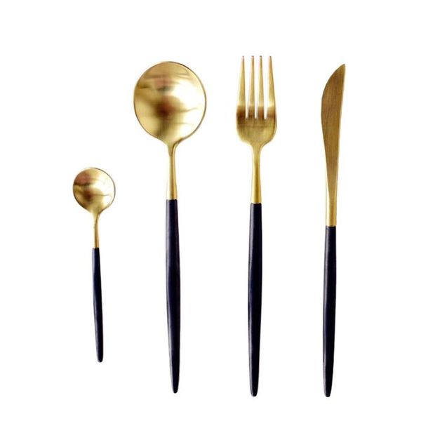 flatware sets 2021 stainless steel dinnerware set luxurious cutlery fork knife spoons suit steak knife+dinner fork+soup spoon+ spoon
flatware sets 2021 stainless steel dinnerware set luxurious cutlery fork knife spoons suit steak knife+dinner fork+soup spoon+ spoon
