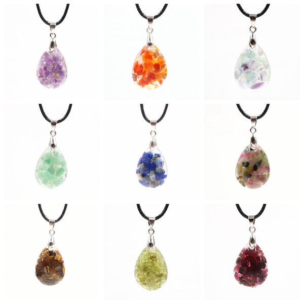 handmade chip stone wate rdrop pendant necklace for women men gemstone & crystal column tear drop pendants jewelry, Silver
handmade chip stone wate rdrop pendant necklace for women men gemstone & crystal column tear drop pendants jewelry, Silver