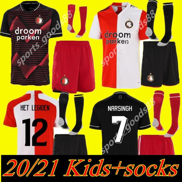 20 21 feyenoord soccer jersey kids+socks kokcu berghuis jorgensen football jerseys shirt camiseta de futbol 2020 2021 senesi maillot de foot, Black;yellow
20 21 feyenoord soccer jersey kids+socks kokcu berghuis jorgensen football jerseys shirt camiseta de futbol 2020 2021 senesi maillot de foot, Black;yellow