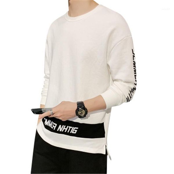autumn hooded men tees r long sleeve tshirt men fashion casual loose letter printing breathable clothes slim round neck, White;black
autumn hooded men tees r long sleeve tshirt men fashion casual loose letter printing breathable clothes slim round neck, White;black