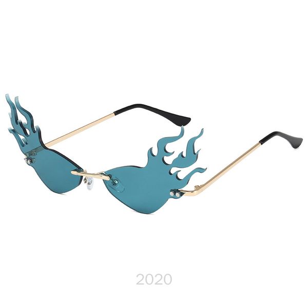 sunglasses luxury fashion fire flame women rimless sun glasses metal shades for vintage mirror eyewear uv400 nx, White;black
sunglasses luxury fashion fire flame women rimless sun glasses metal shades for vintage mirror eyewear uv400 nx, White;black