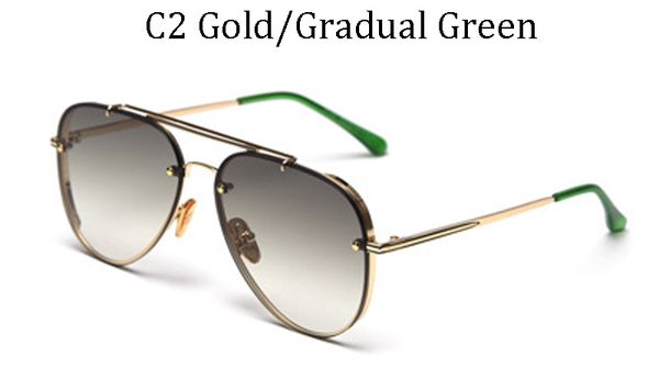 2020 fashion classic style pilot gradient sunglasses rivet brand design sunglasses oculos de sol uv400, White;black
2020 fashion classic style pilot gradient sunglasses rivet brand design sunglasses oculos de sol uv400, White;black