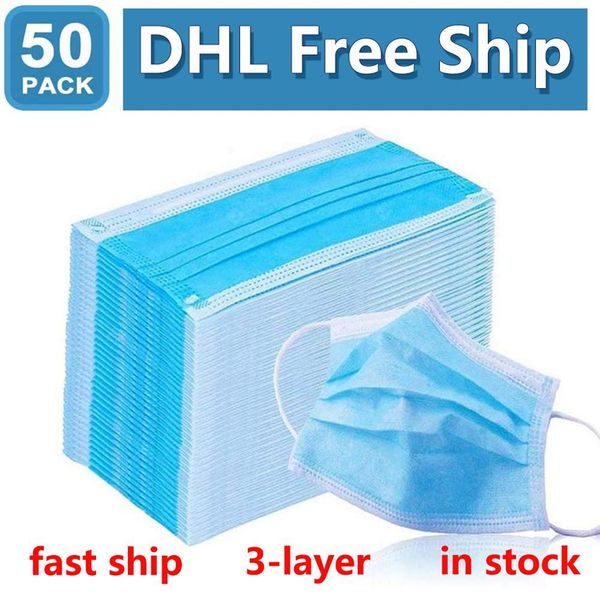 DHL Free Shipping Disposable Masks Protection and Personal Health Mask 3-Layer Women Men Face Cover with Earloop Mouth Sanitary Masks
DHL Free Shipping Disposable Masks Protection and Personal Health Mask 3-Layer Women Men Face Cover with Earloop Mouth Sanitary Masks