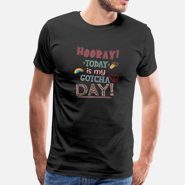 adoption shirt hooray today gotcha day t shirt men printing 100% cotton crew neck cool famous new style spring autumn formal shirt
adoption shirt hooray today gotcha day t shirt men printing 100% cotton crew neck cool famous new style spring autumn formal shirt