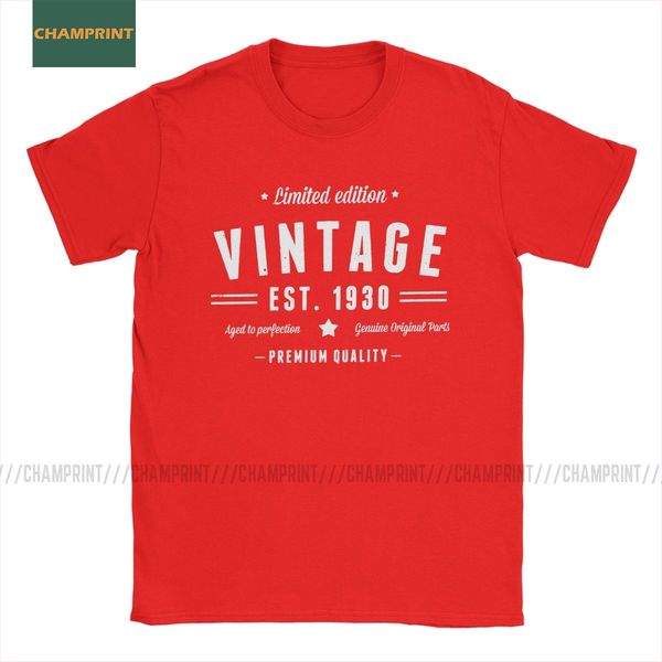 limited edition vintage est. 1930 t-shirt мужчины девяностые день рождения подарок смешной 100% хлопок тройники 90 лет с коротким рукавом фу
limited edition vintage est. 1930 t-shirt мужчины девяностые день рождения подарок смешной 100% хлопок тройники 90 лет с коротким рукавом фу