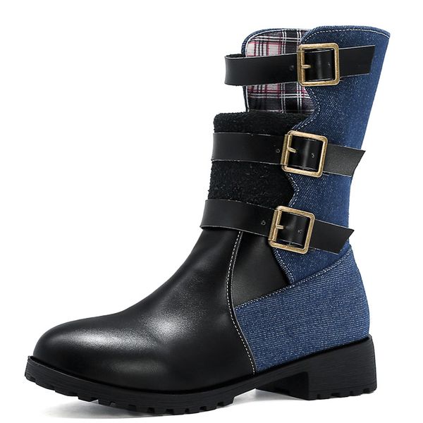последние модели готические boots женщина осень-зима 2020 женщин мода combat boots женские ремни пряжка заплатки для резины, Black
последние модели готические boots женщина осень-зима 2020 женщин мода combat boots женские ремни пряжка заплатки для резины, Black