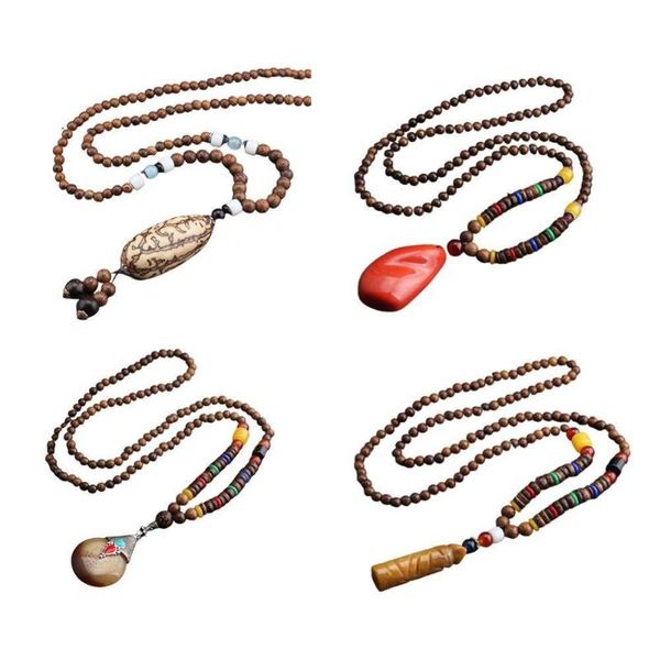 women's retro wooden beads long sweater chain necklace pendant jewelry elegant gift for women, Silver
women's retro wooden beads long sweater chain necklace pendant jewelry elegant gift for women, Silver
