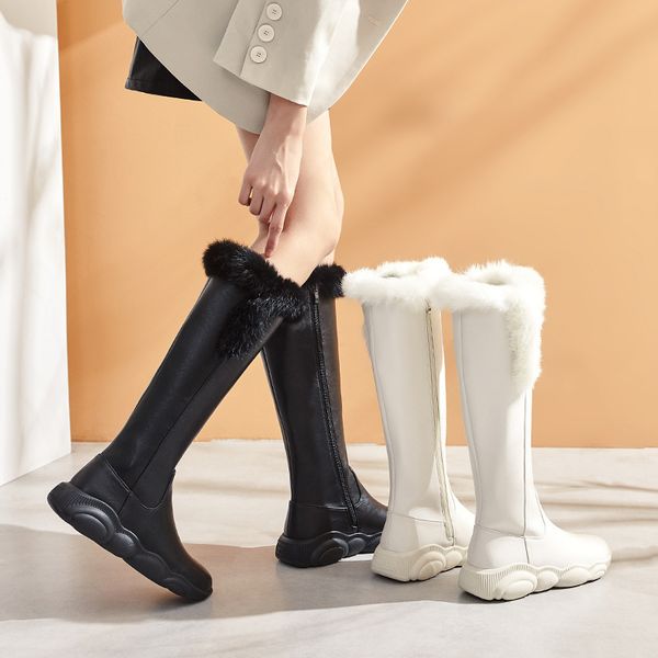 swonco warm fur snow boots winter women shoes new 2020 white/black high boots female velvet fur snow flats heel
swonco warm fur snow boots winter women shoes new 2020 white/black high boots female velvet fur snow flats heel
