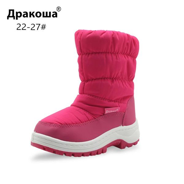 apakowa girl winter snow boots warm plush waterproof winter children shoes with zipper fluff lining kids boots feetwear, Black;grey
apakowa girl winter snow boots warm plush waterproof winter children shoes with zipper fluff lining kids boots feetwear, Black;grey