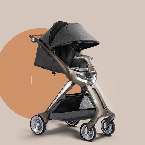 driving baby stroller can sit on a reclining baby stroller high-view trolley light folding four-wheeled car
driving baby stroller can sit on a reclining baby stroller high-view trolley light folding four-wheeled car