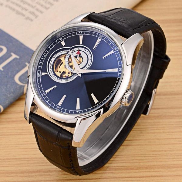 luxury designer watch automatic mechanical movement flywheel design black lettering casual leather pin buckle strap mens watch 42mm 12mm
luxury designer watch automatic mechanical movement flywheel design black lettering casual leather pin buckle strap mens watch 42mm 12mm