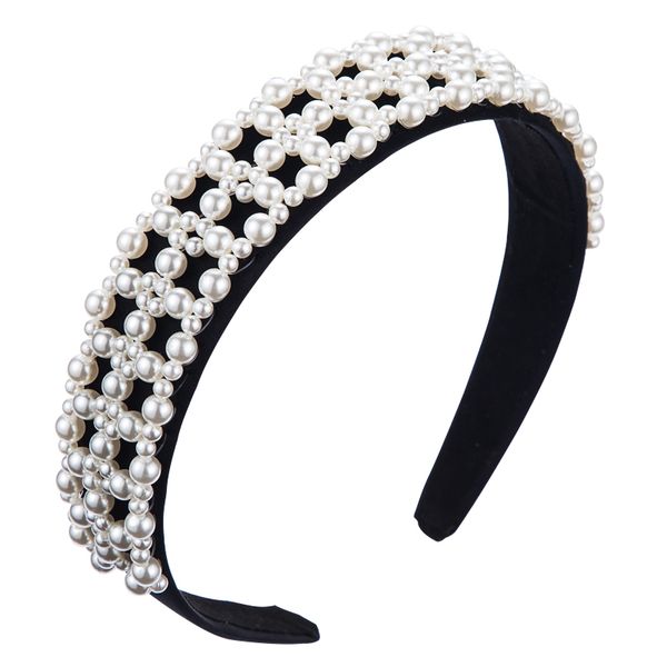 2020 pearl bride wedding design wide side hair band for female handmade pearl head wear fashion party show headband for lady
2020 pearl bride wedding design wide side hair band for female handmade pearl head wear fashion party show headband for lady