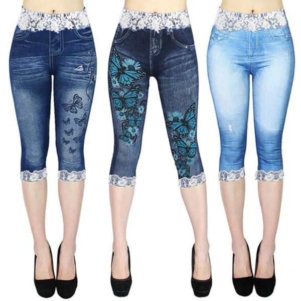 women's yoga pants calf-length summer clothes casual butterfly print 3/4 length stretch denim yoga pants leggings new fashion, White;red
women's yoga pants calf-length summer clothes casual butterfly print 3/4 length stretch denim yoga pants leggings new fashion, White;red