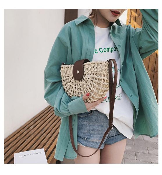 fashion summer round shape the new straw bag handbags women rattan bag handmade woven beach circle bohemia straw cross body new
fashion summer round shape the new straw bag handbags women rattan bag handmade woven beach circle bohemia straw cross body new