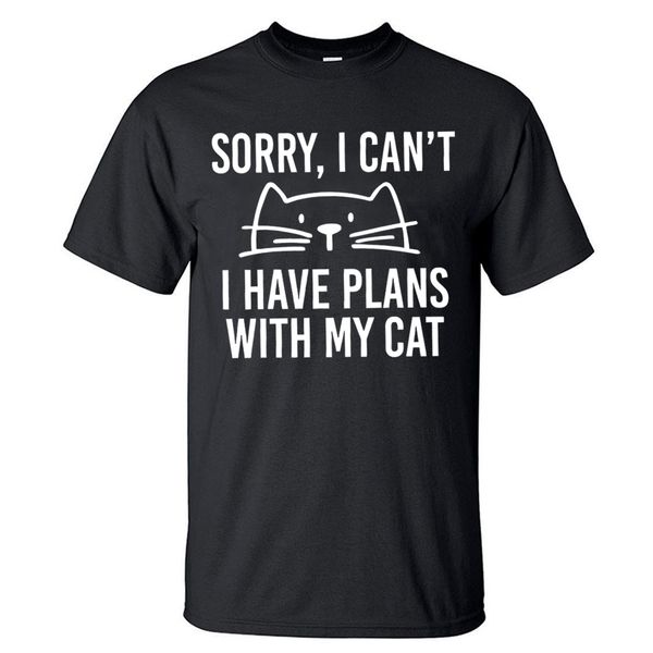 sorry i can't i have plans with my cat t shirts 2020 new arrival tee shirts tees summer cotton cat streetwear
sorry i can't i have plans with my cat t shirts 2020 new arrival tee shirts tees summer cotton cat streetwear