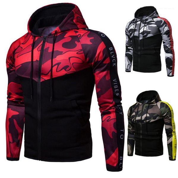 hoodies fashion camouflage patchwork sweatshirt casual mens slim hooded designer mens cardigan, Black
hoodies fashion camouflage patchwork sweatshirt casual mens slim hooded designer mens cardigan, Black