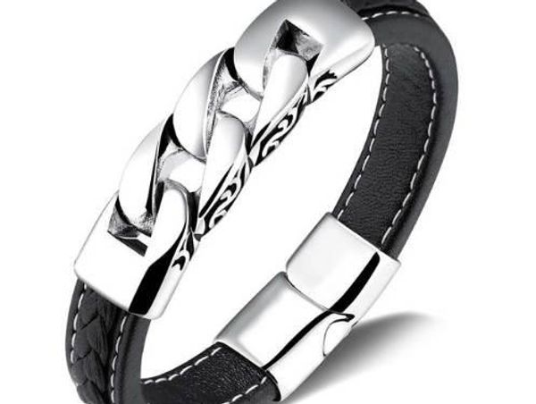 stainless steel bracelets & bangles 215mm men leather bracelets men jewelry new gift for002, Golden;silver
stainless steel bracelets & bangles 215mm men leather bracelets men jewelry new gift for002, Golden;silver