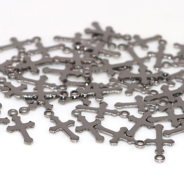 charms 7*14mm 50pcs/lot for silver plated pendant charm religious glossy stainless steel cross diy earring jewelry making, Bronze;silver
charms 7*14mm 50pcs/lot for silver plated pendant charm religious glossy stainless steel cross diy earring jewelry making, Bronze;silver