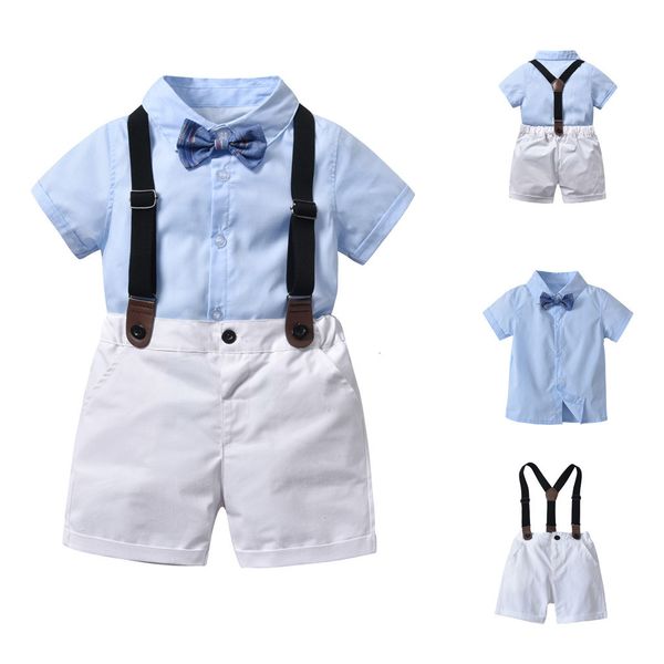 fashion lovely baby 2pcs toddler baby boys summer gentleman bowtie short sleeve shirt+overall shorts sets z0129, White
fashion lovely baby 2pcs toddler baby boys summer gentleman bowtie short sleeve shirt+overall shorts sets z0129, White