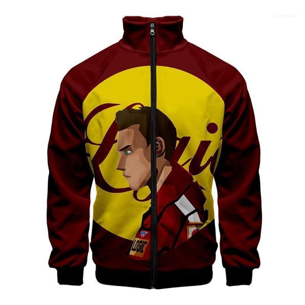 stand collar long sleeve homme coats fashion zipper fly male clothing mens 3d printed jacket logic, Black;brown
stand collar long sleeve homme coats fashion zipper fly male clothing mens 3d printed jacket logic, Black;brown