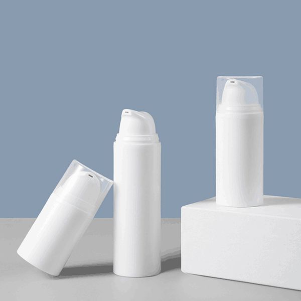 storage bottles & jars 10pcs airless pump head cosmetic container empty plastic white vacuum lotion refillable bottle small 15ml 30ml 50ml
storage bottles & jars 10pcs airless pump head cosmetic container empty plastic white vacuum lotion refillable bottle small 15ml 30ml 50ml