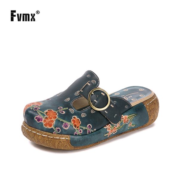fvmx summer new national style plum blossom totem sandals and slippers beach muffins thick bottom non-slip single women shoes, Black
fvmx summer new national style plum blossom totem sandals and slippers beach muffins thick bottom non-slip single women shoes, Black