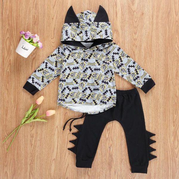 2 pieces baby suit set floral print long sleeve hooded and solid color trousers for kids black cartoon autumn clothes, White
2 pieces baby suit set floral print long sleeve hooded and solid color trousers for kids black cartoon autumn clothes, White