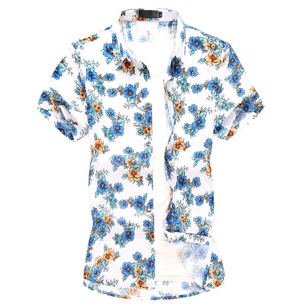 2020 mens summer shirt short sleeve floral shirt mens fashion classic men casual flower printed breathable beach shirts brand, White;black
2020 mens summer shirt short sleeve floral shirt mens fashion classic men casual flower printed breathable beach shirts brand, White;black