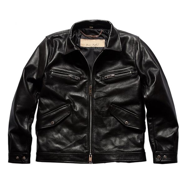 men's jackets bu20 read description asian size excellent cow leather winter jacket classic cowhide coat, Black;brown
men's jackets bu20 read description asian size excellent cow leather winter jacket classic cowhide coat, Black;brown