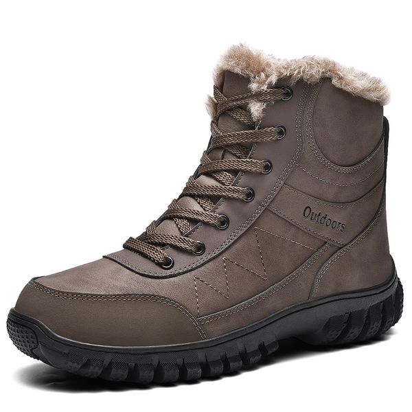 casual sneakers for men waterproof warm men's work shoes men hiking boots winter outdoor snow boots, Black
casual sneakers for men waterproof warm men's work shoes men hiking boots winter outdoor snow boots, Black