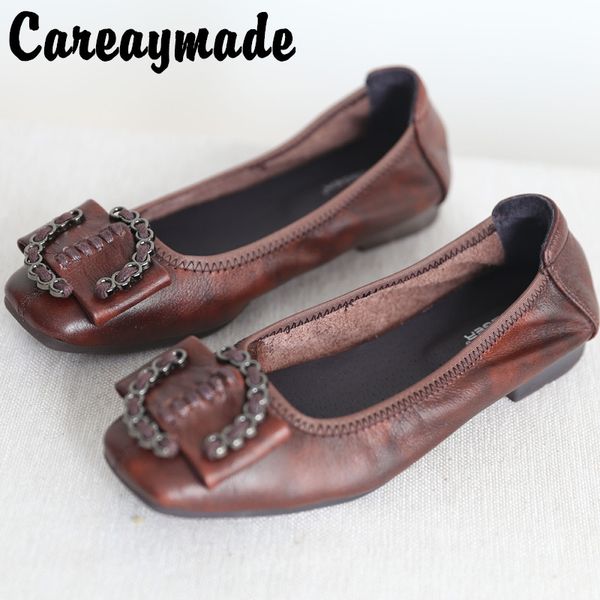 careaymade-real leather casual women's shoes,new leather shallow mouth comfortable retro art square head sequin single shoes, Black
careaymade-real leather casual women's shoes,new leather shallow mouth comfortable retro art square head sequin single shoes, Black