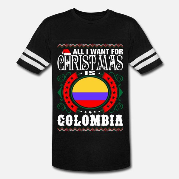 all i want for christmas is colombia t shirt men printed short sleeve o neck natural sunlight funny casual spring autumn trend shirt
all i want for christmas is colombia t shirt men printed short sleeve o neck natural sunlight funny casual spring autumn trend shirt